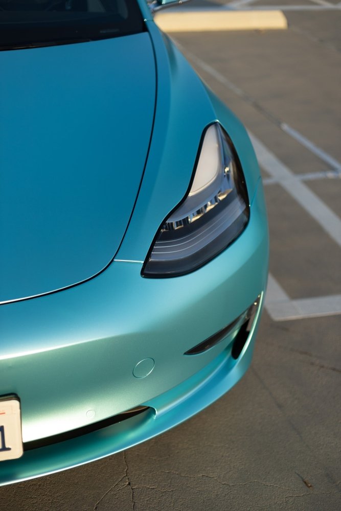 Satin Electric Lake Green