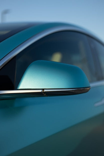 Satin Electric Lake Green