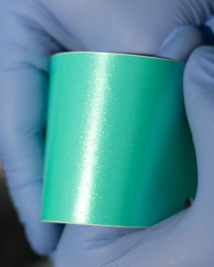 Satin Electric Lake Green