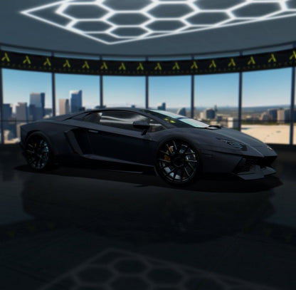 Satin Electric Midnight Blue