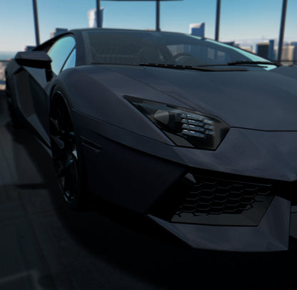 Satin Electric Midnight Blue