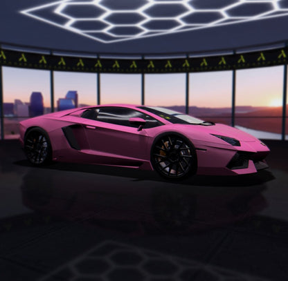 Satin Electric Powder Pink