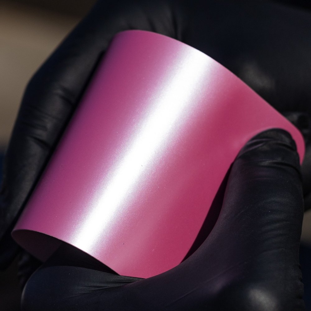 Satin Electric Powder Pink