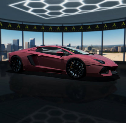 Satin Electric Princess Pink