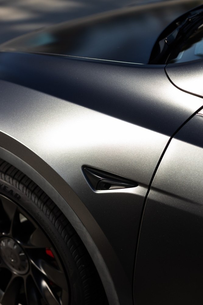 Satin Metallic Dark Grey