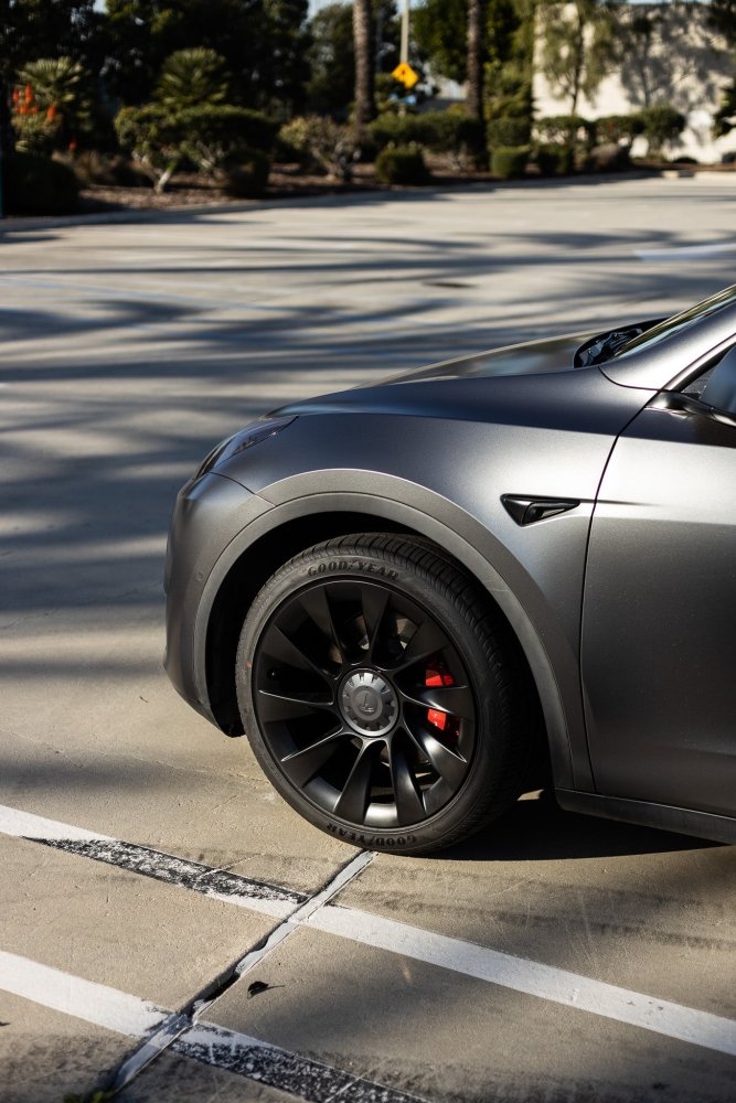 Satin Metallic Dark Grey