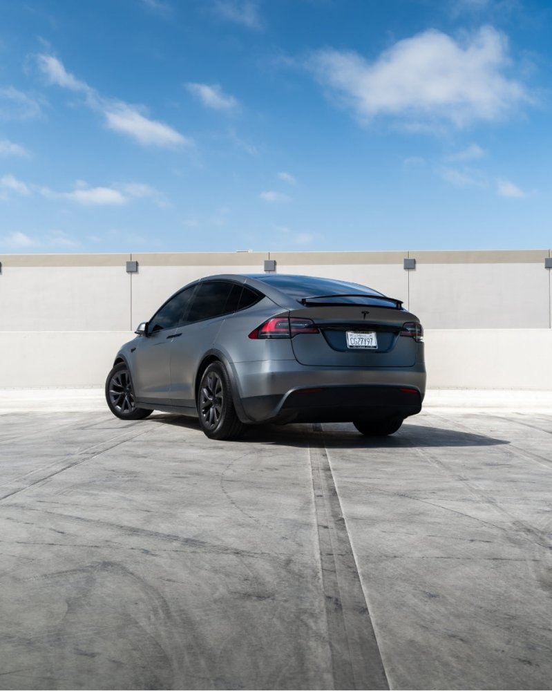 Satin Metallic Dark Grey