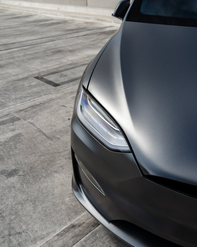 Satin Metallic Dark Grey