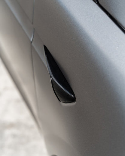 Satin Metallic Dark Grey