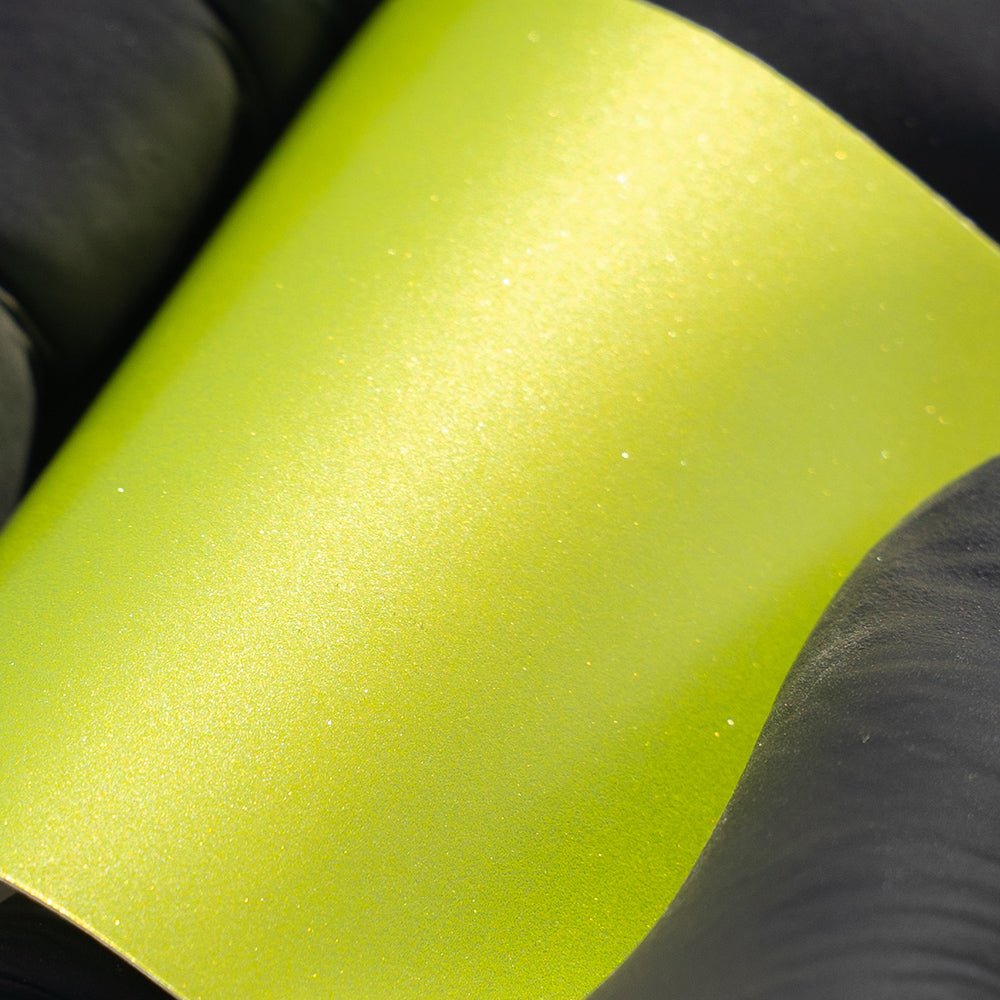 Satin Metallic Lime