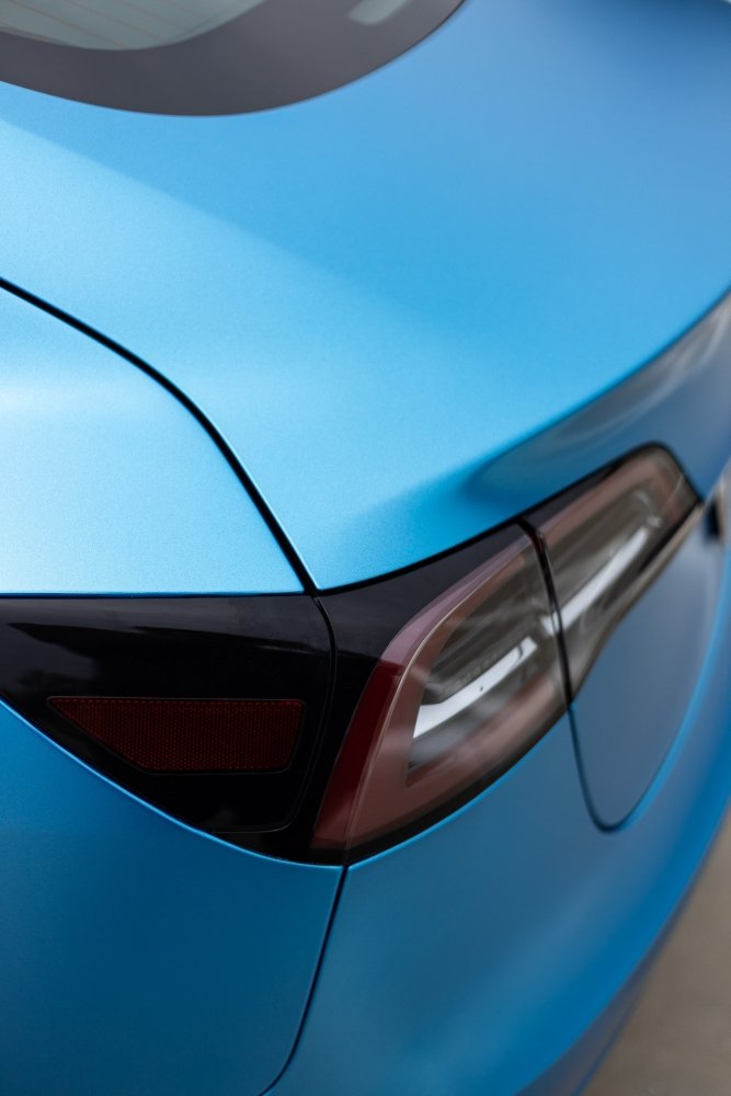 Satin Metallic Ocean Blue