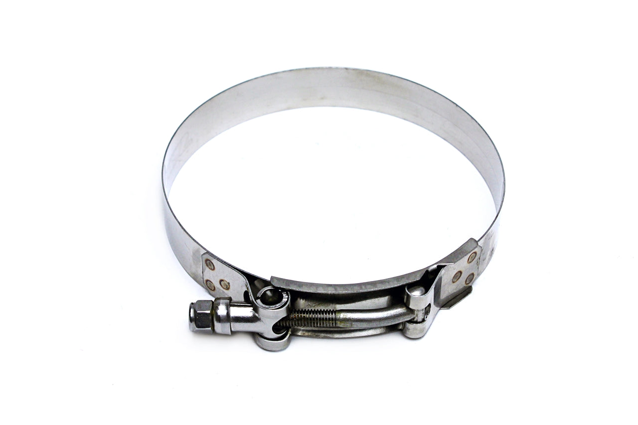 100% Marine Grade Stainless Steel T-Bolt Hose Clamp Size #100 Range:3.93"- 4.25"