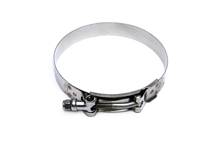 100% Marine Grade Stainless Steel T-Bolt Hose Clamp Size #132 Range:5"- 5.31"