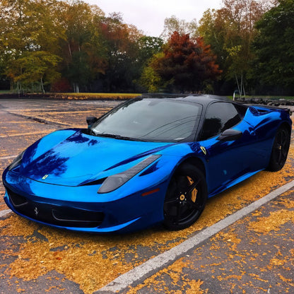 Ultra Gloss Blue Chrome