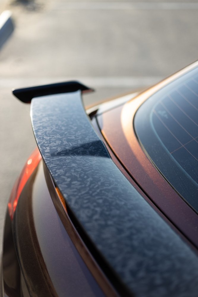 Ultra Gloss Forged Carbon Fiber