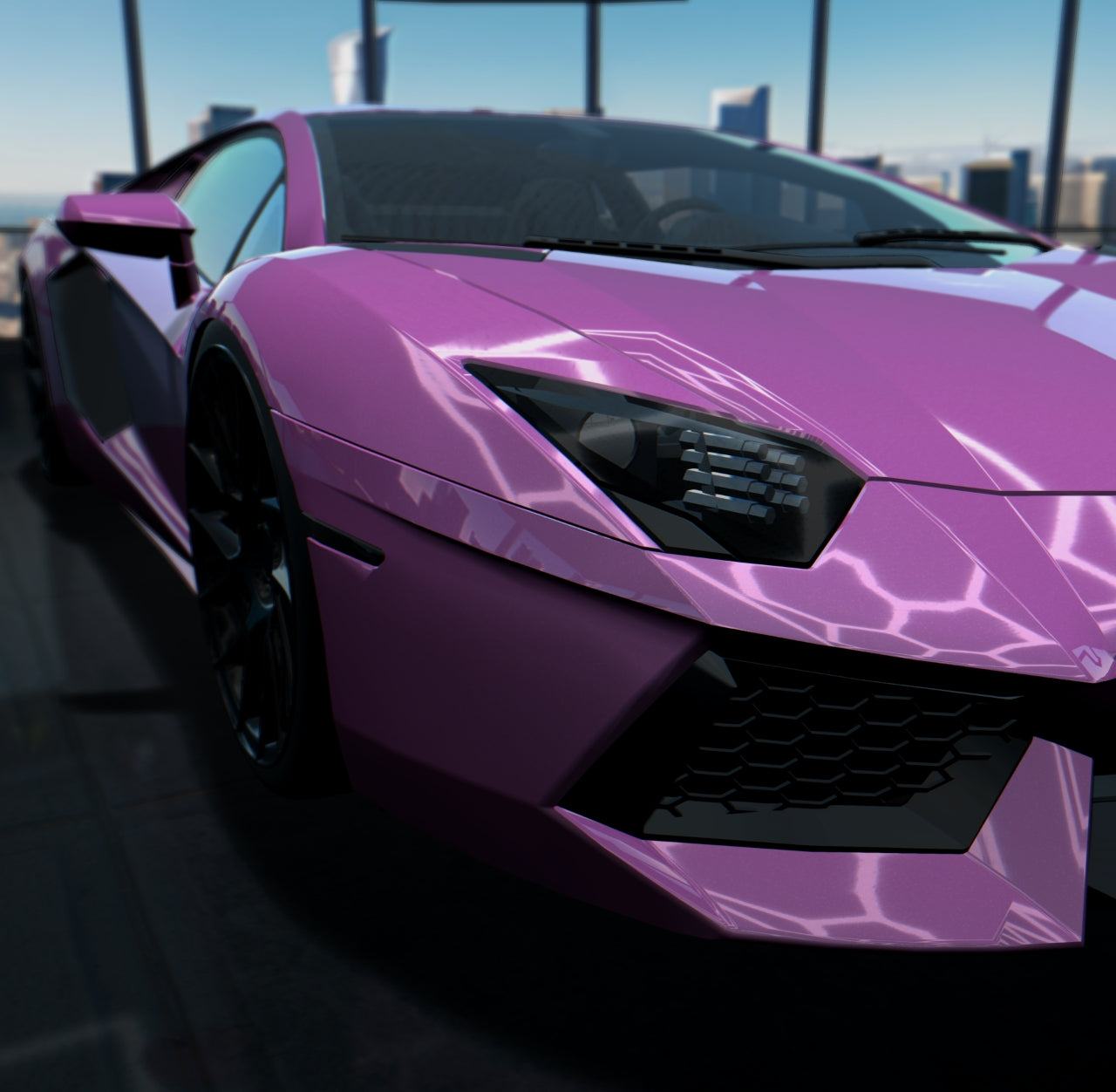 Ultra Gloss Paint Metallic Pink