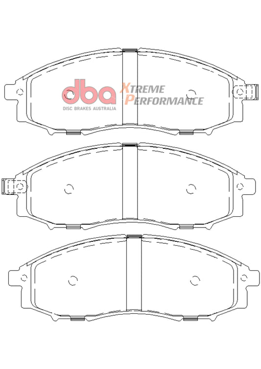 DBA 00-04 Nissan Xterra XP650 Front Brake Pads - DB1439XP