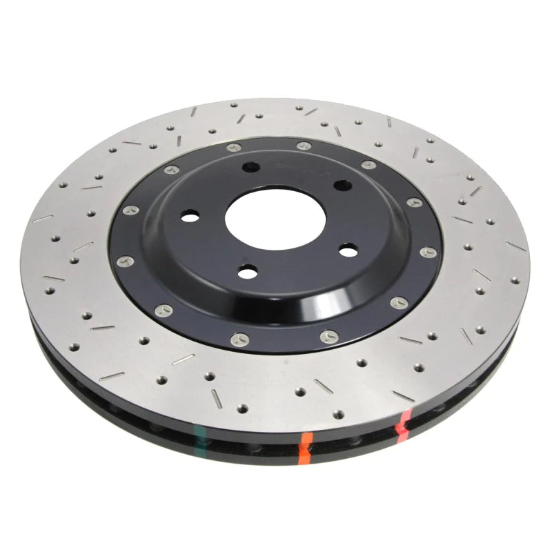 DBA 97-12 Chevrolet Corvette 5000 Series Slotted Front Rotor (Black - 52994BLKXS