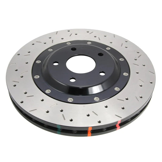 DBA 97-12 Chevrolet Corvette 5000 Series Slotted Front Rotor (Black - 52994BLKXS