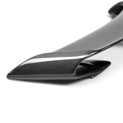 Seibon 09-10 Nissan GTR R35 OEM Carbon Fiber Rear Spoiler - RS0910NSGTR-OE