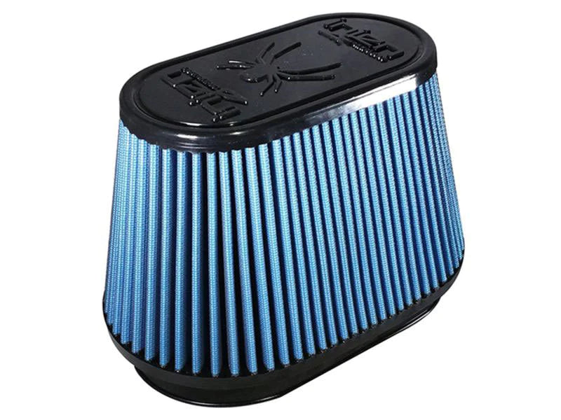 Injen NanoWeb Dry Air Filter w/Shur-Loc 4.115x6.865 Oval Neck / - X-1126-BB