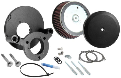 K&N 99+ Harley Davidson Street Metal Intake System - Hammer - RK-3933B