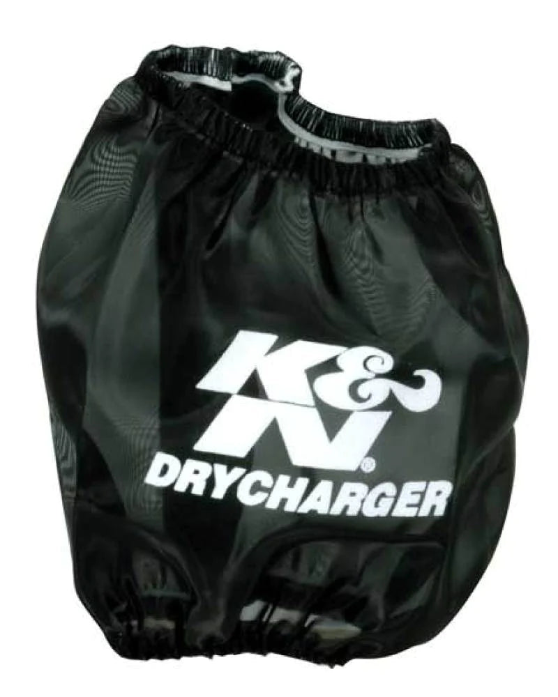 K&N Drycharger Air Filter Wrap-Round Tapered Black 4.75in Base ID - HA-6806DK