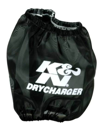 K&N Drycharger Air Filter Wrap-Round Tapered Black 4.75in Base ID - HA-6806DK