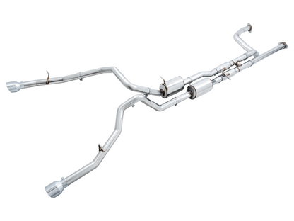 AWE Tuning 2021 RAM 1500 TRX 0FG Cat-Back Exhaust - - 3015-32004-C-Dub Tech