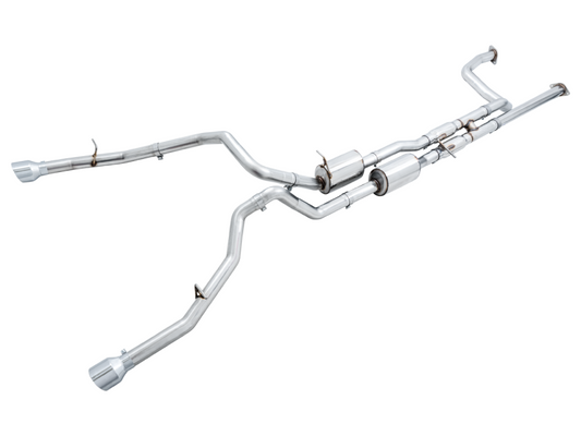 AWE Tuning 2021 RAM 1500 TRX 0FG Cat-Back Exhaust - - 3015-32004-C-Dub Tech