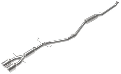 aFe Takeda 2.5in 304SS Cat-Back Exhaust System w/ Polished Tips - 49-36619-P