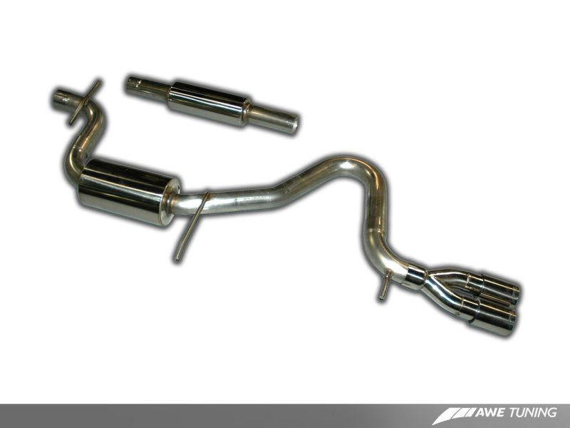 AWE Tuning 2.5L Golf/Rabbit Catback Performance Exhaust - 3010-22020-C-Dub Tech
