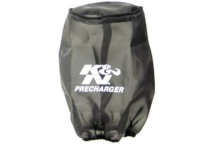 K&N Universal Precharger Round Tapered Air Filter Wrap Black 4in - 22-8032PK
