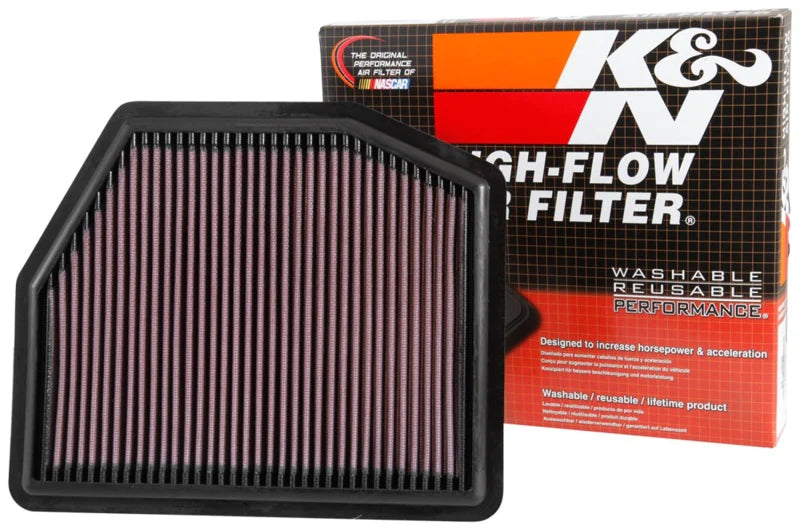K&N 2014 Nissan Pathfinder L4-2.5L F/I Replacement Drop In Air - 33-5036