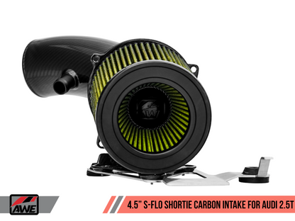 AWE Tuning Audi RS3 / TT RS S-FLO Shortie Carbon - 2660-15046-C-Dub Tech