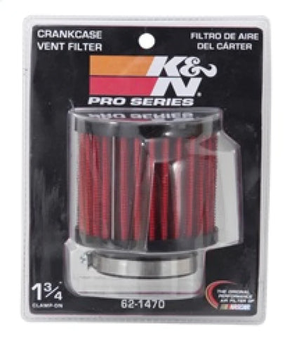 K&N 1.75 inch Vent 3 inch D 2.5 inch H - 62-1470