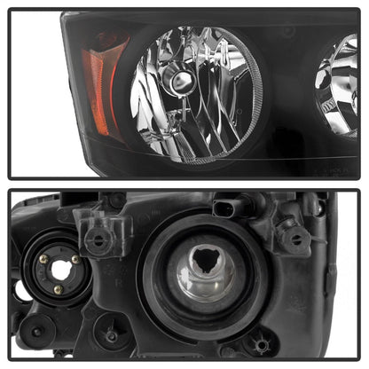 xTune 11-17 Dodge Grand Caravan OEM Style Headlights - Black - 9042492