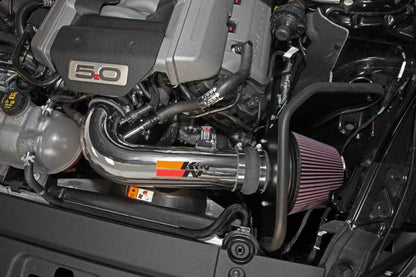 K&N 2015 Ford Mustang GT 5.0L V8 Typhoon Intake Kit - 69-3535TP