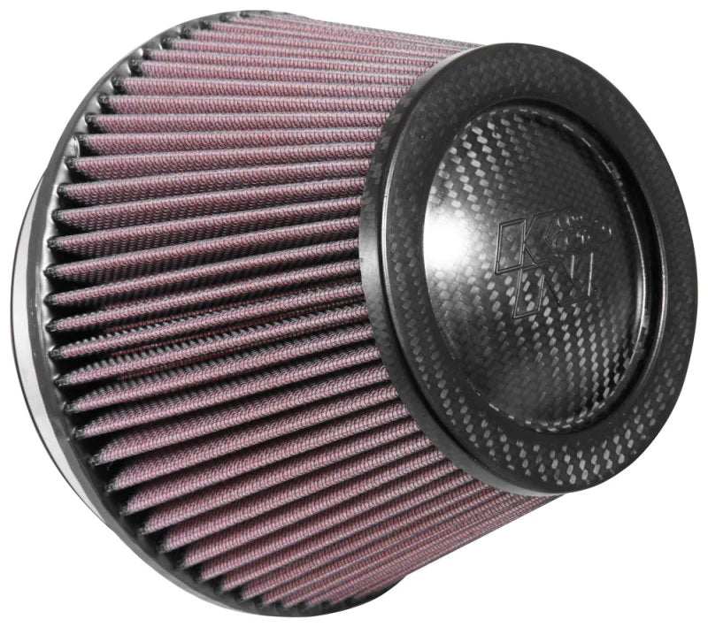 K&N Universal CarbonFiber Filter 6in Flange / 7-1/2in OD-B / - RP-2960