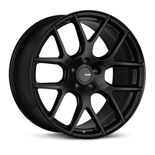 Enkei XM-6 20x8.5 5x120 40mm Offset 72.6mm Bore Gloss Black - 531-285-1240BK