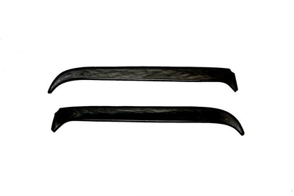 AVS 80-96 Ford Bronco Ventshade Extra Wide 2pc - Black - 52068-C-Dub Tech