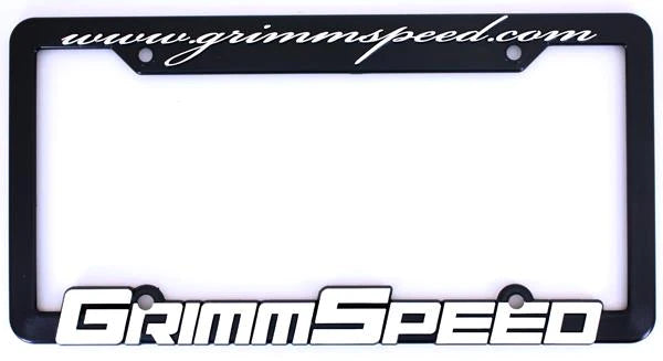 GrimmSpeed License Plate Frame (Pair) - 111002