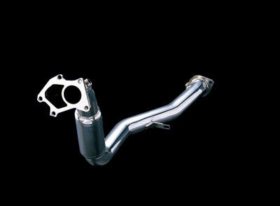 Zero/Sports Twin Scroll Super Metal Down Pipe for 2002-2007 Subaru Impreza STi/WRX (Catted, JDM Length)