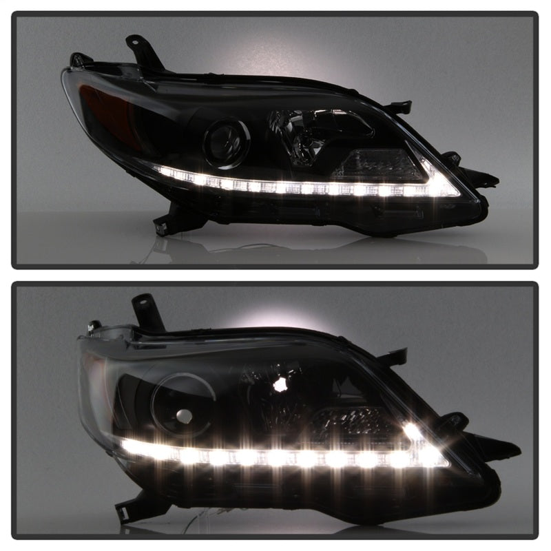 Spyder Toyota Sienna 2011-2014  Projector Headlights - DRL LED - - 5083982