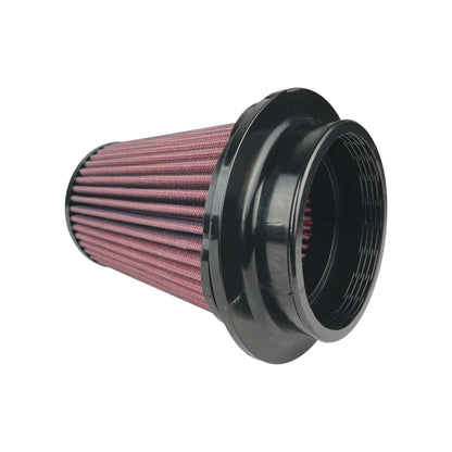 Injen 8-Layer Oiled Cotton Gauze Air Filter 4.0in ID/ 6.5inBase - X-1115-BR