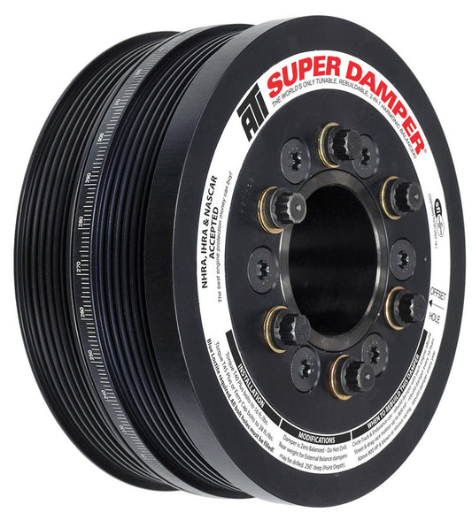 ATI Damper - 6.78in - Alum - (2) 6 Grv - ATI918047-C-Dub Tech