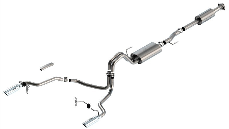 Borla F-150 2021 5.0L 4dr CC SB EC STB Lariat/KR/Platinum/LTD - 140865