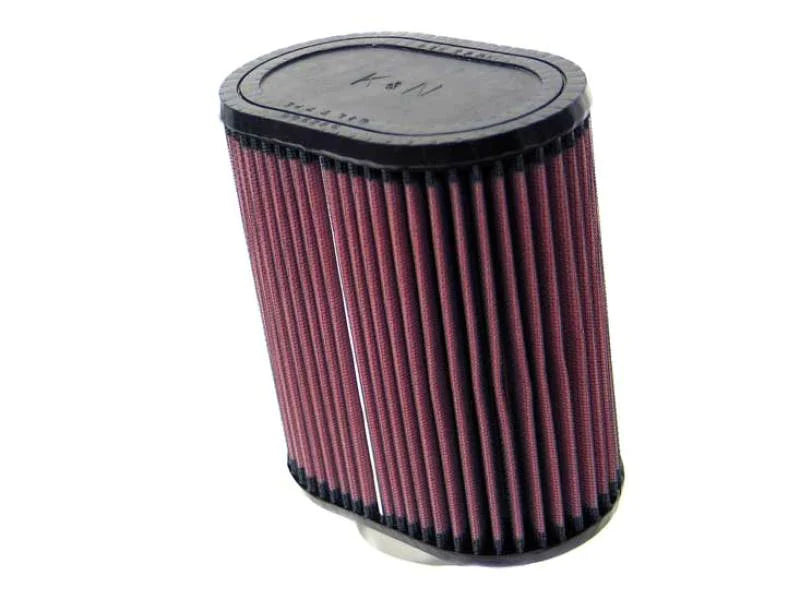 K&N Universal Oval Clamp-On Air Filter 2-3/4in 10 Deg Flange - RU-1550