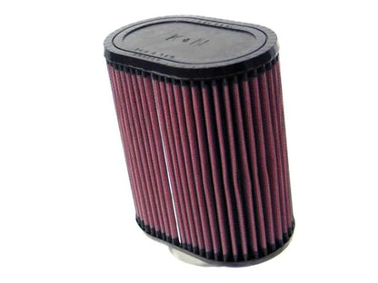 K&N Universal Oval Clamp-On Air Filter 2-3/4in 10 Deg Flange - RU-1550