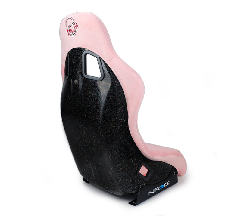 NRG FRP Bucket Seat Prisma Edition w/ Pearlized Back and - FRP-303PK-PRISMA
